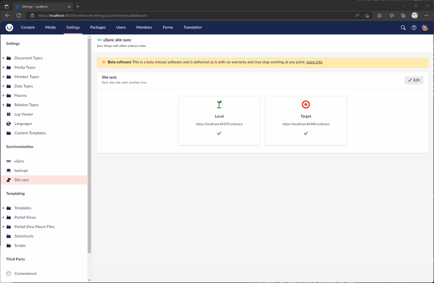 Platform Sync